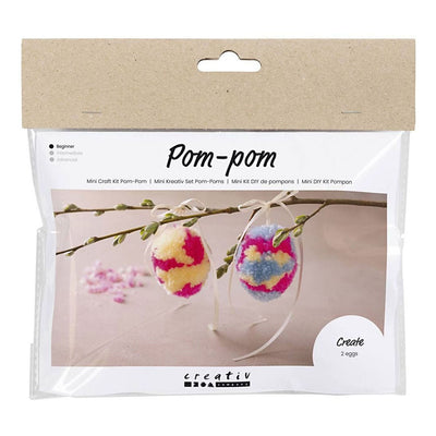 Creative Company Mini Hobbyset Pompom EI, 2st.