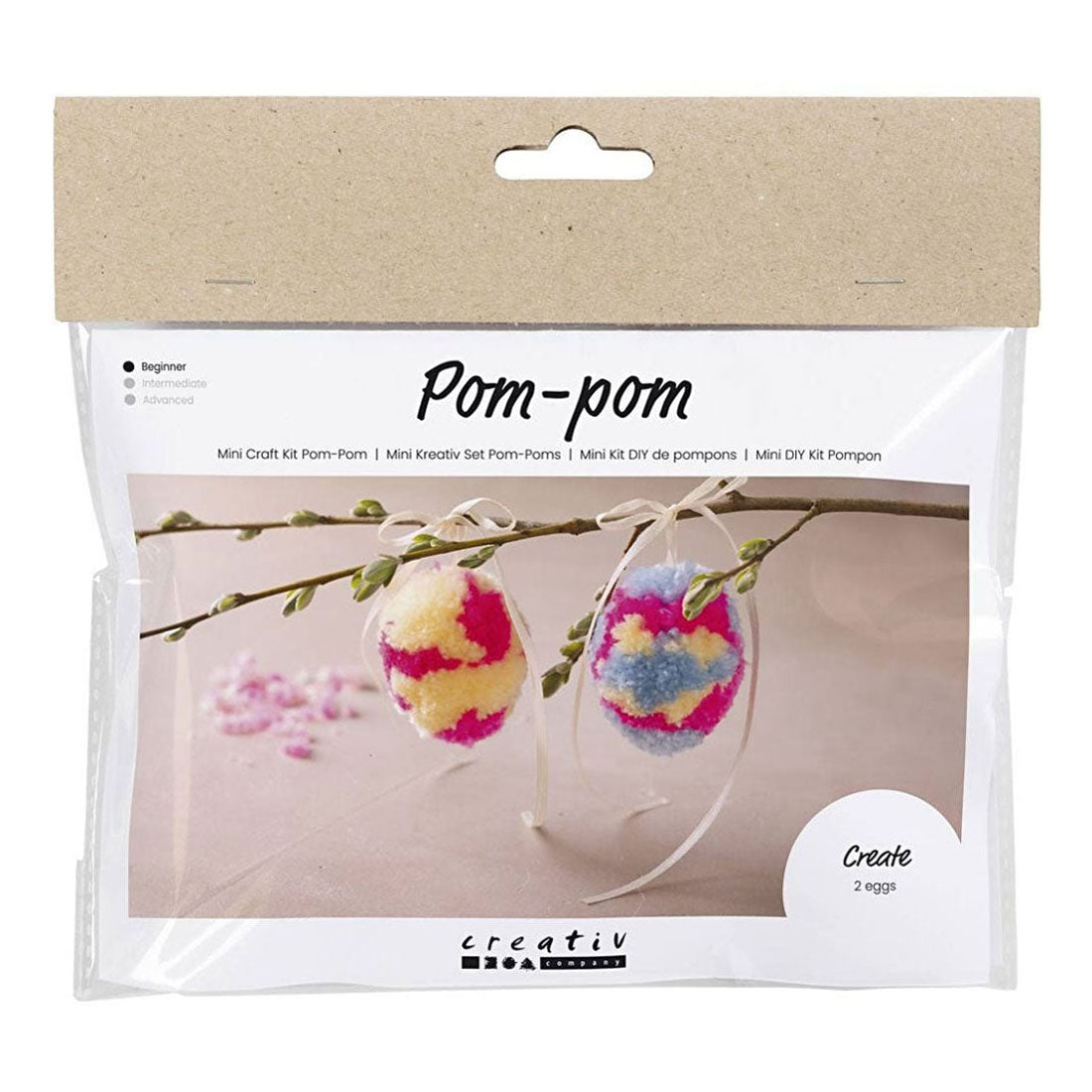 Creative Company Mini Hobbyset Pompom EI, 2st.