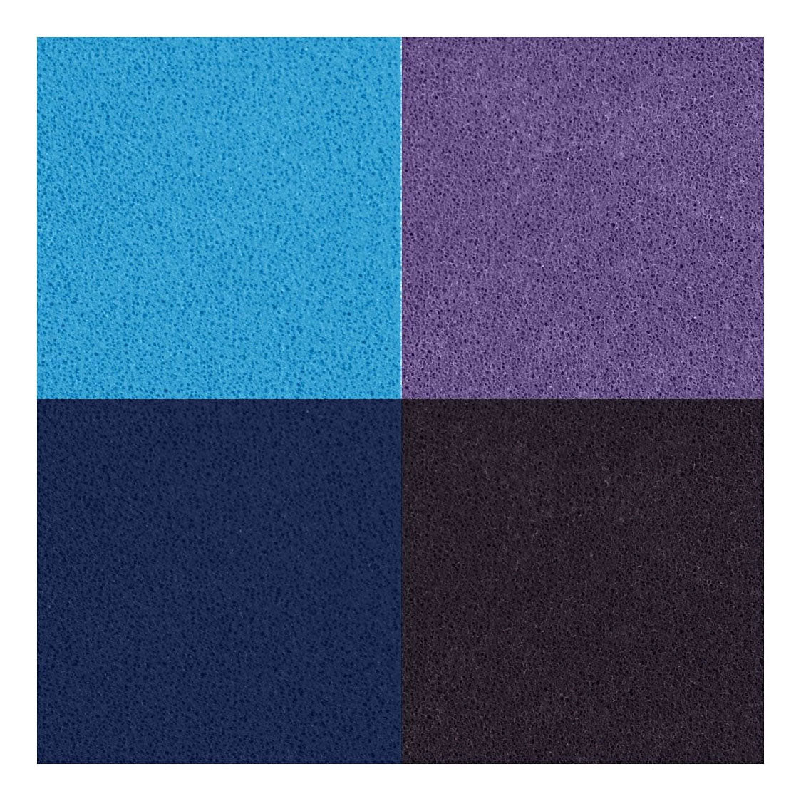 Inchiostro per timbri Creativ Company Blu sfumature di viola, 4 pz.