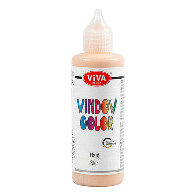 Creativ Company Pintura para cristales y pegatinas de color Beige claro, 90 ml