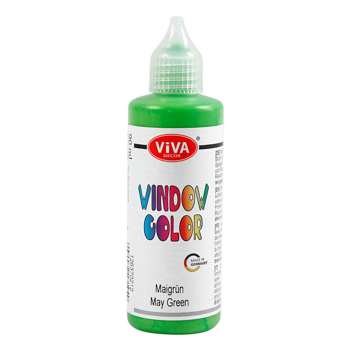 Creativ Company Vernice per vetri e adesivi verde chiaro, 90ml