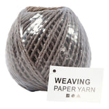 Creativ Company paper yarn light brown, 40m - afbeelding 2