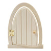 Puerta de miniatura de madera de Creativ Company con bisagras, 13x10 cm