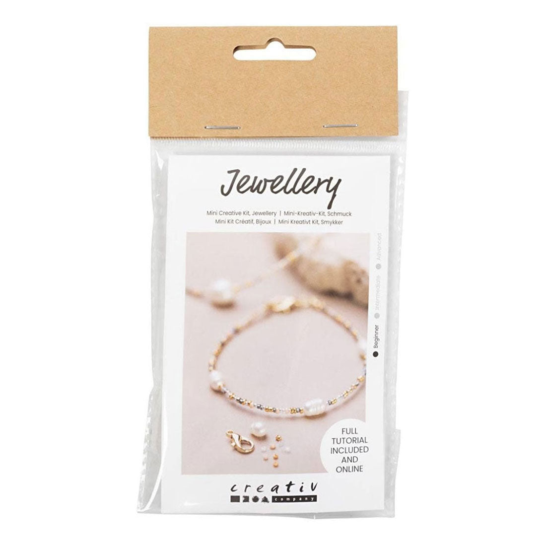 Creativ Company Mini Hobbies Set di gioielli Bracciale e collana con chiusura a scatto