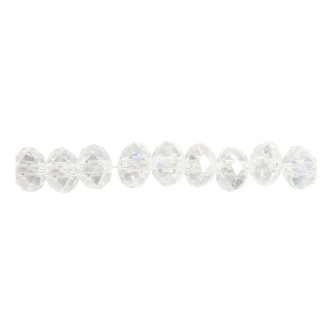 Creativ Company Facet Beads Crystal, 100.