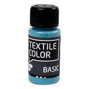 Creativ company textile color semi-dekkende textielverf - pigeon blue, 50ml - afbeelding 1