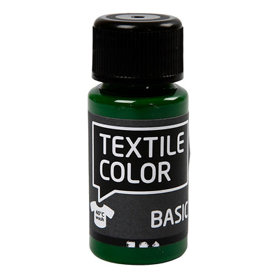 Creativ Company Textile Colour Pintura textil semiopaca verde oliva, 50 ml
