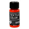 Creativ Company Textile Colour Pintura textil semiopaca naranja, 50ml