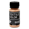Creativ Company Textile Colour Vernice tessile semicoprente Beige chiaro, 50ml
