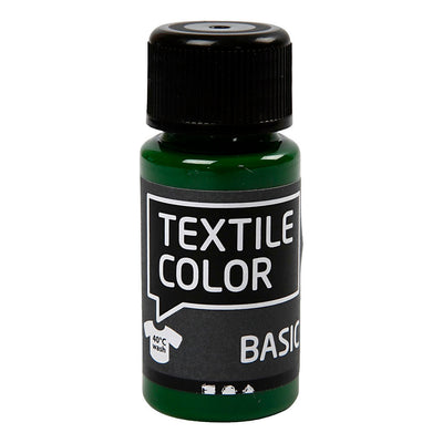 Creative Company Textile Color Semi-copertura Tessile Paint Grass Verde, 50 ml
