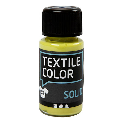 Creativ Company Textile Colour Vernice tessile coprente Kiwi, 50ml