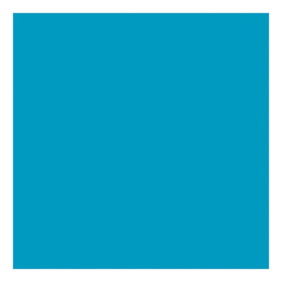 Creativ company textile color dekkende textielverf - turquoiseblauw, 50ml