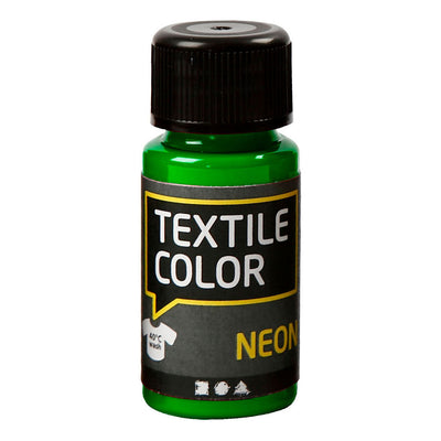 Creative Company Textile Colowing Testile Paint Neon Green, 50ml