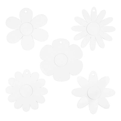 Fiori Creative Company bianchi, 5x 3 pz.