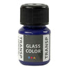 Creativ Company Glass Color Vernice trasparente Blu Brillante, 30ml