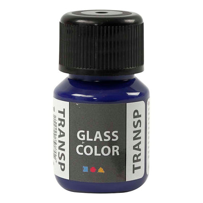 Creativ Company Glass Color Transparante Verf Briliant Blauw, 30ml