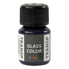 Creativ Company Glass Color Vernice trasparente blu marino, 30ml