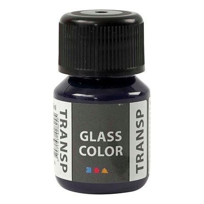 Creativ Company Glass Color Transparante Verf Marine Blauw, 30ml