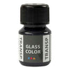 Creativ Company Glass Color Pintura Transparente Negra, 30ml