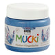 Creative Company Mucki Finger Paint Blue Metallic, 150 ml