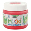 Creativ Company Mucki Finger Paint Rojo, 150ml