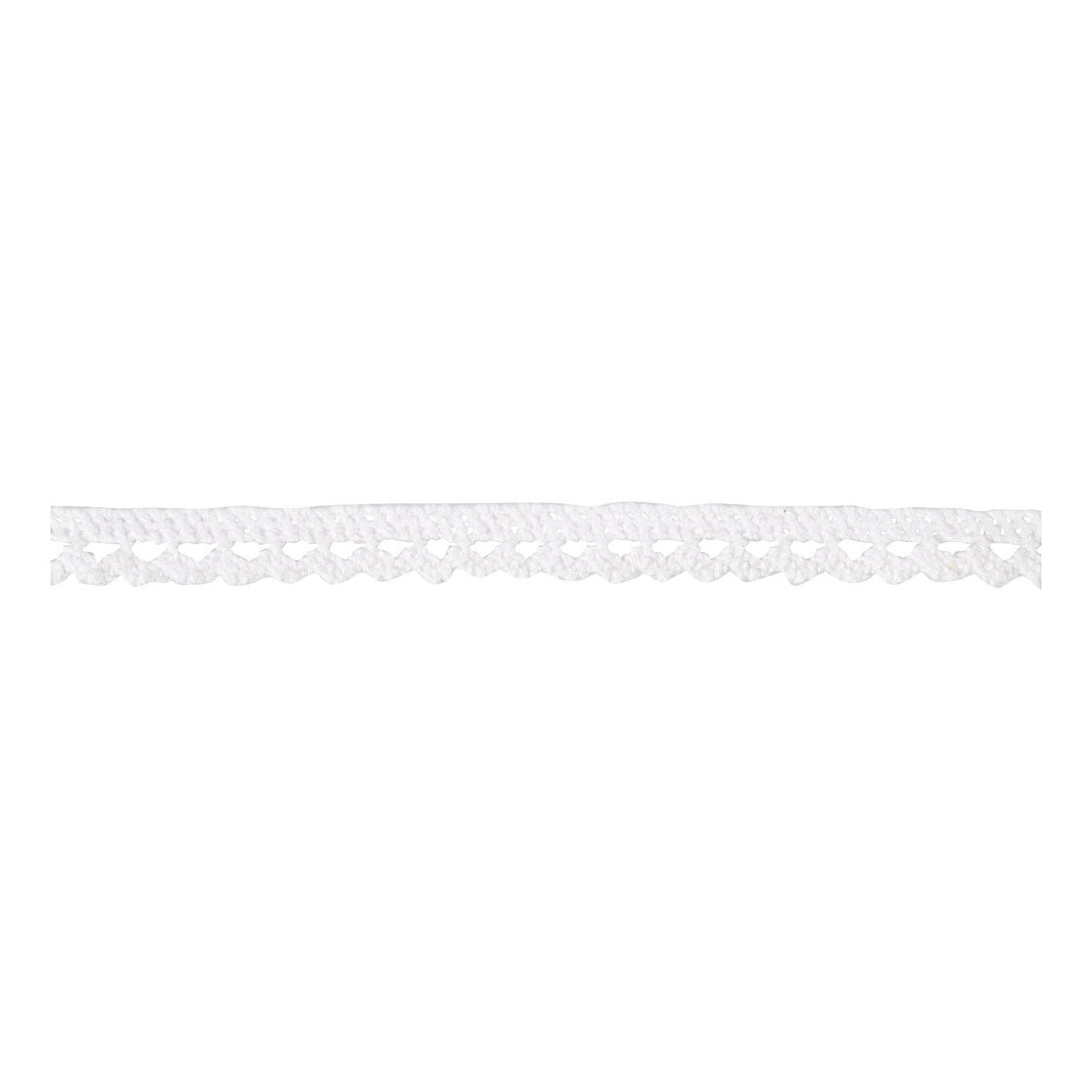 Creative Company Lace Ribbon White, 10m