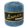 Creative Company Lurex Glitter Yarn Blue, 160m