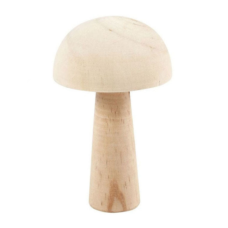 Creative Company Wooden Mushroom, 14 cm