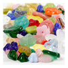 Creative Company perle di vetro diverse foglie e fiori, 60 grammi