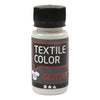 Creative Company Textile Color Transparent Glitter per vernice tessile, 50 ml