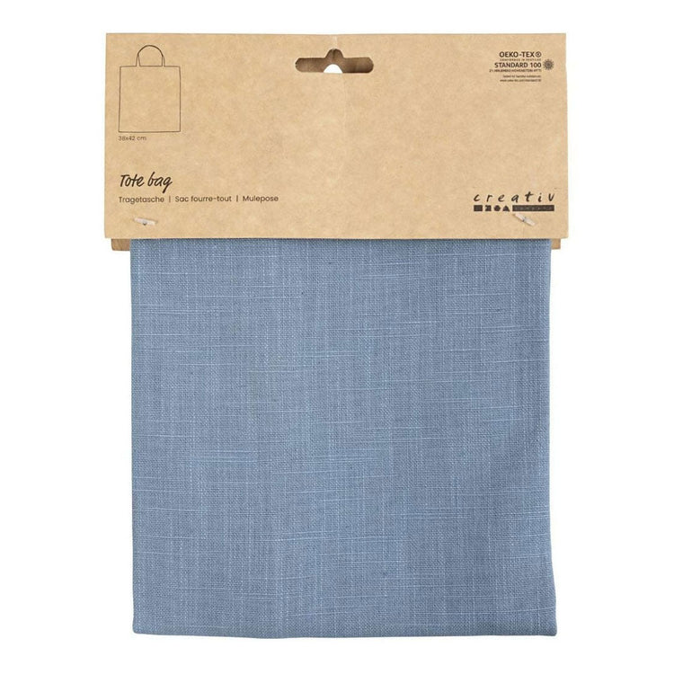 Creative Company Carry Borse Pigeon Blue, 38x42cm