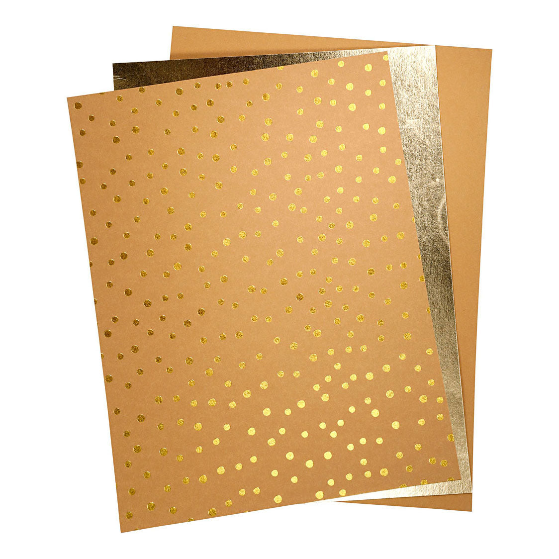 Creative Company Fux Leather Paper, 3 fogli