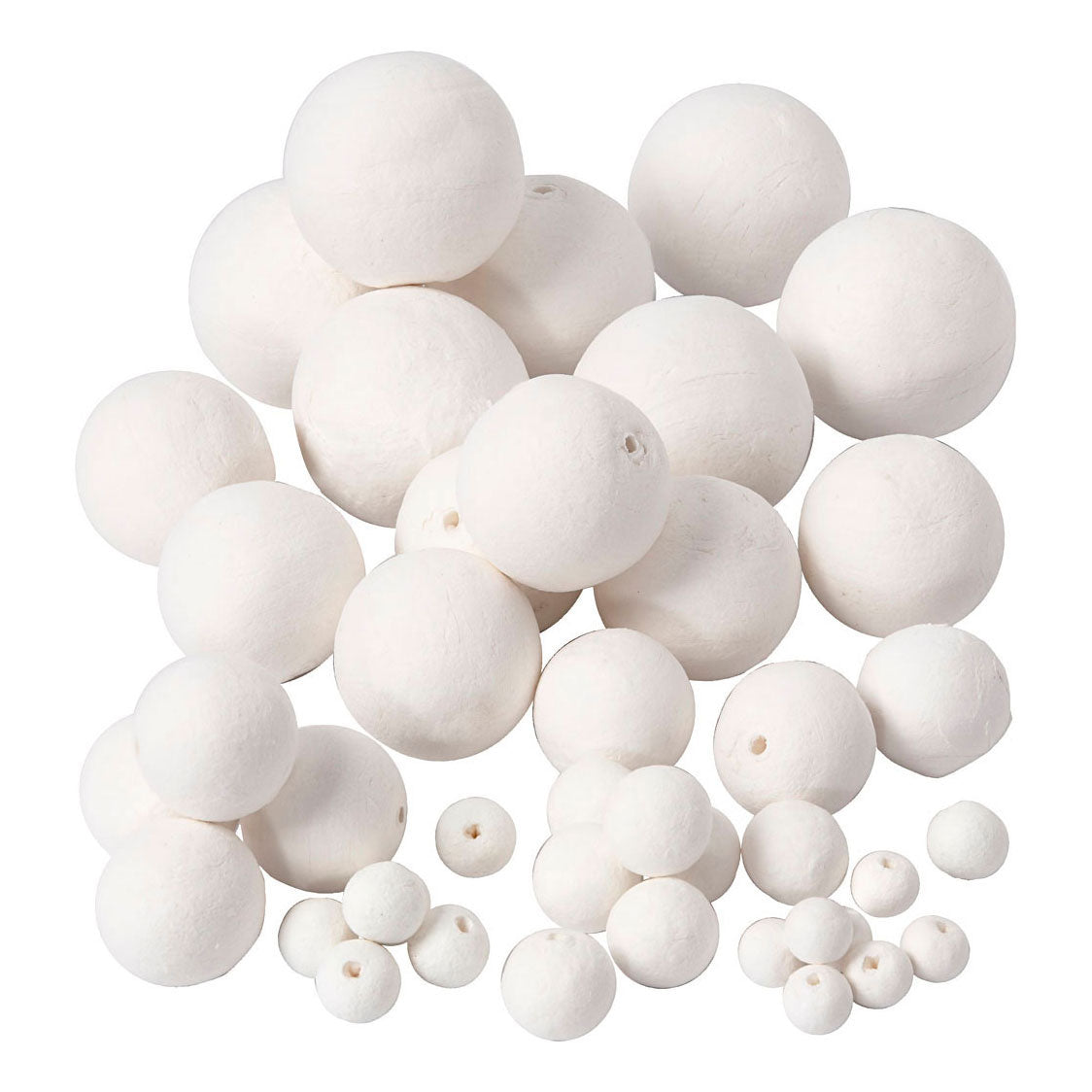 Creative Company Cotton Balls White, 42st.