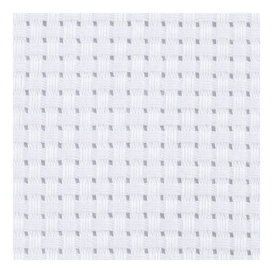 Creative Company Aida White 35 quadrati per 10 cm, 50x50 cm