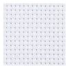 Creative Company Aida White 35 quadrati per 10 cm, 50x50 cm