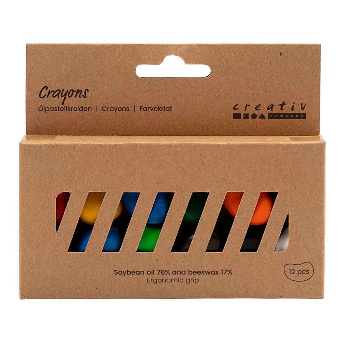 Creativ Company Chalks Bean Colors, 12st.