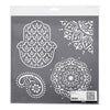 Creativ company sjabloon etnische motieven, 30,5x30,5cm