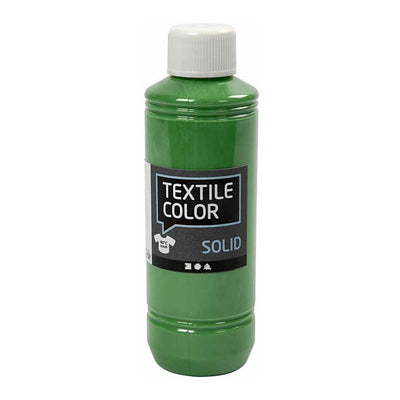 Creativ Company Textil Color que cubre pintura textil verde brillante, 250 ml