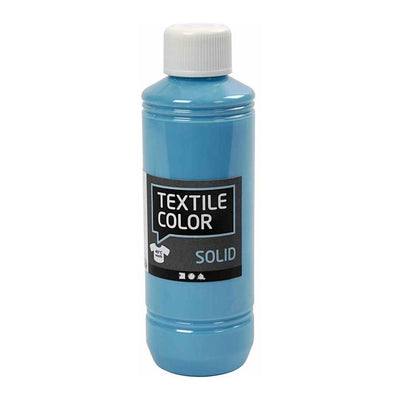 Creative Company Textile Colow Copering Testile Paint Turquoise Blue, 250ml