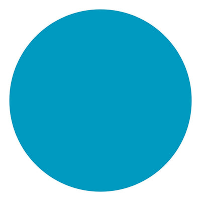 Creotime textile color dekkende textielverf - turquoise blauw, 250ml
