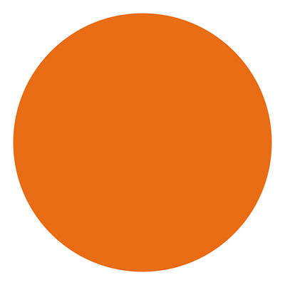 Creativ company textile color dekkende textielverf - oranje, 250ml