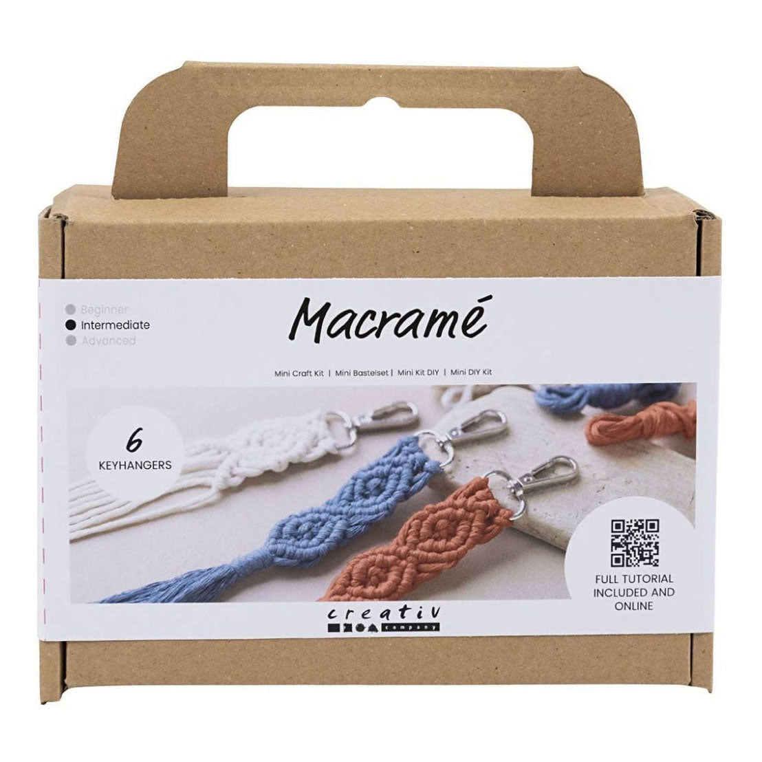 Creativ Company Mini Hobbyset MacRame Key Chains