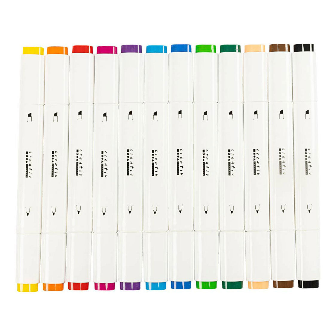 Creative Company Drawing Pen Standard Colors, 12st.