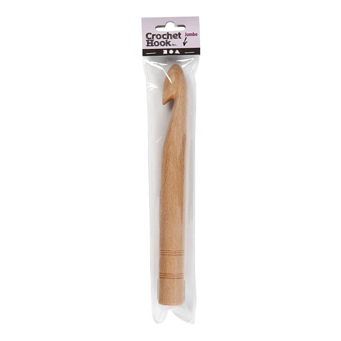 Creative Company Wooden Crochet Hook, 23 cm