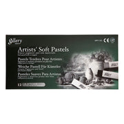 Creativ Company Gallery Soft Pastel Set Black White Harmonie, 12st. - afbeelding 2