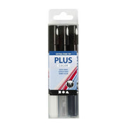 Creativ Company Plus Color Marker Negro Rain Gray blanquecino, 3st. - afbeelding 2