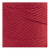 Creativ company macramé koord, l: 198 m, d 2 mm, rood, 330 gr 1 rol
