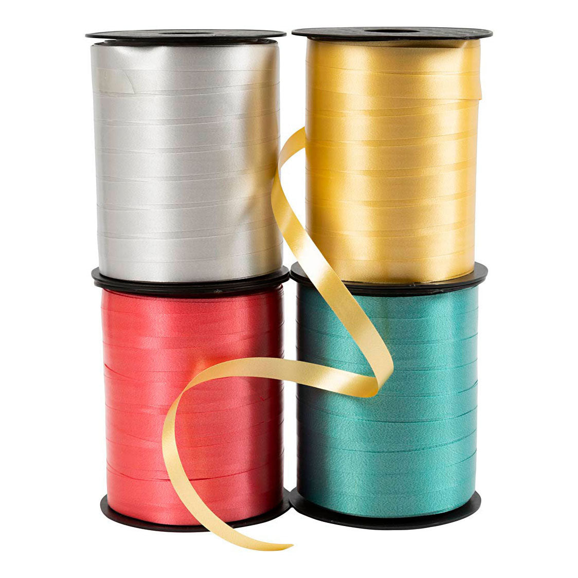 Creative Company Giftin Gold Green Red Silver, 4x250m