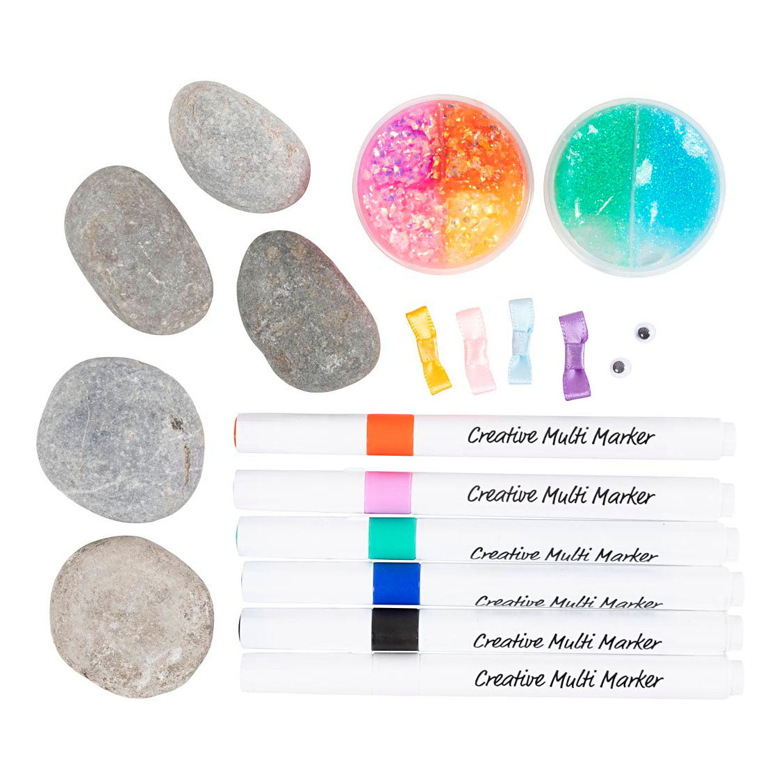 Creative Company Hobbyset Stone Decoration Craft Set