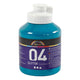 Creative Company Acrilic Paint Glitter for Children Turquoise, 500 ml
